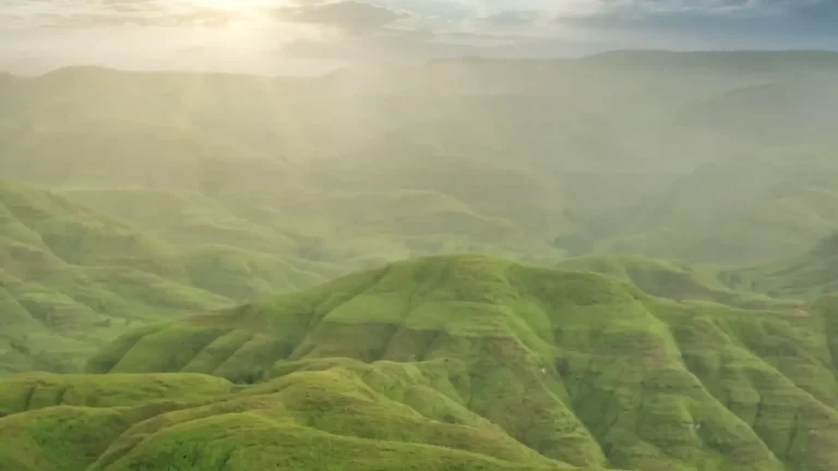 Wairinding Hill at sunrise, East Sumba