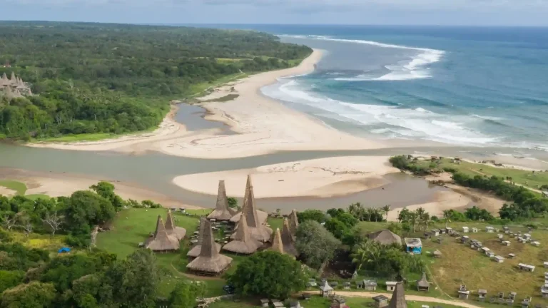Ratenggaro Beach and village, Southwest Sumba
