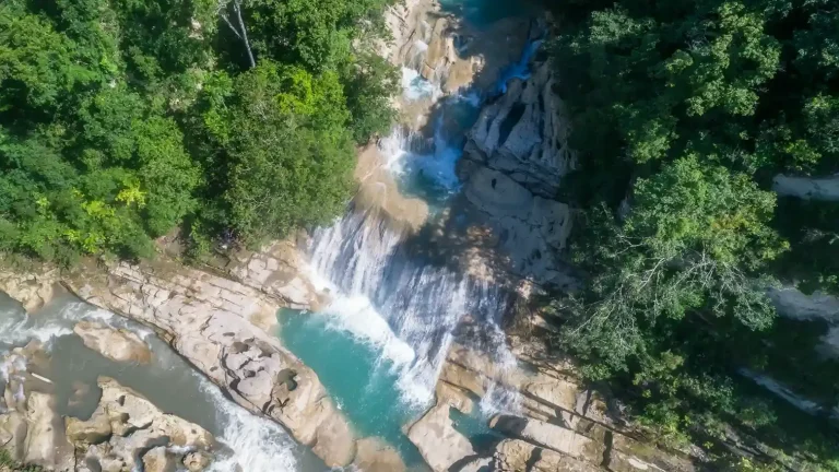 Tanggedu Waterfall from above, East Sumba