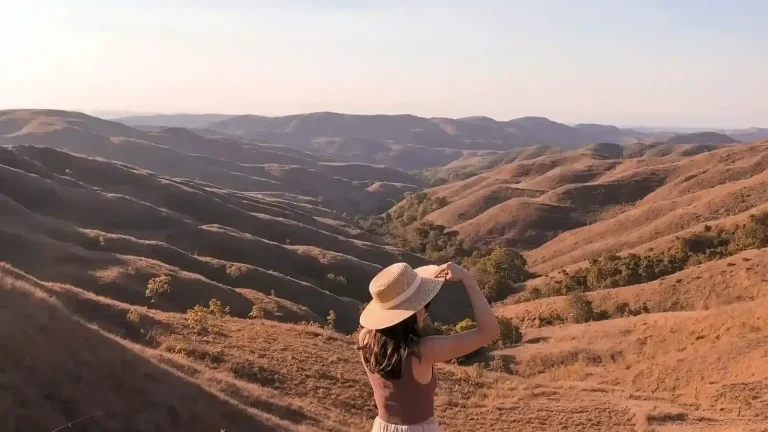 Trekking on Sumba island