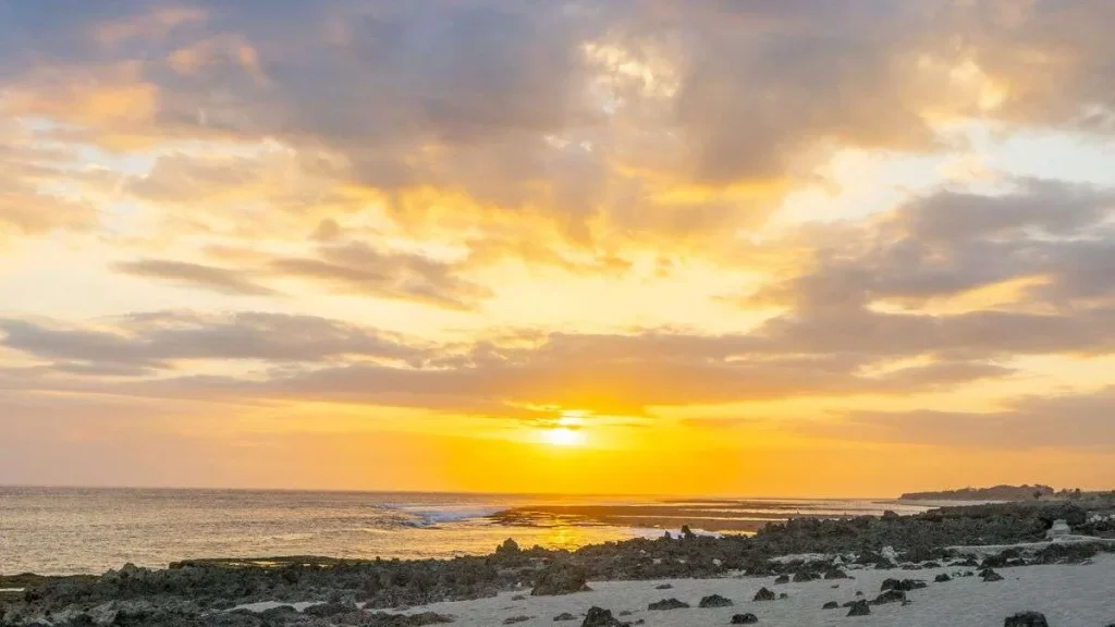 Sunset at Pero Beach, West Sumba